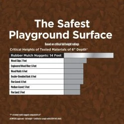 Vigoro 37.5 cu. ft. Brown Recycled Rubber Mulch (25 Bags) -Green Haven Store vigoro rubber mulch gn15bn25 44 1000