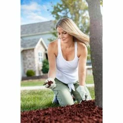 Vigoro 37.5 cu. ft. Red Recycled Rubber Mulch (25 Bags) -Green Haven Store vigoro rubber mulch gn15rd25 fa 1000