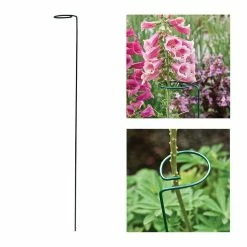 Vigoro 36 in. H x 2.24 in. W Metal Plant Prop -Green Haven Store vigoro tomato cages 613672 hd 44 1000