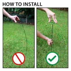 Vigoro 36 in. H x 2.24 in. W Metal Plant Prop -Green Haven Store vigoro tomato cages 613672 hd 76 1000